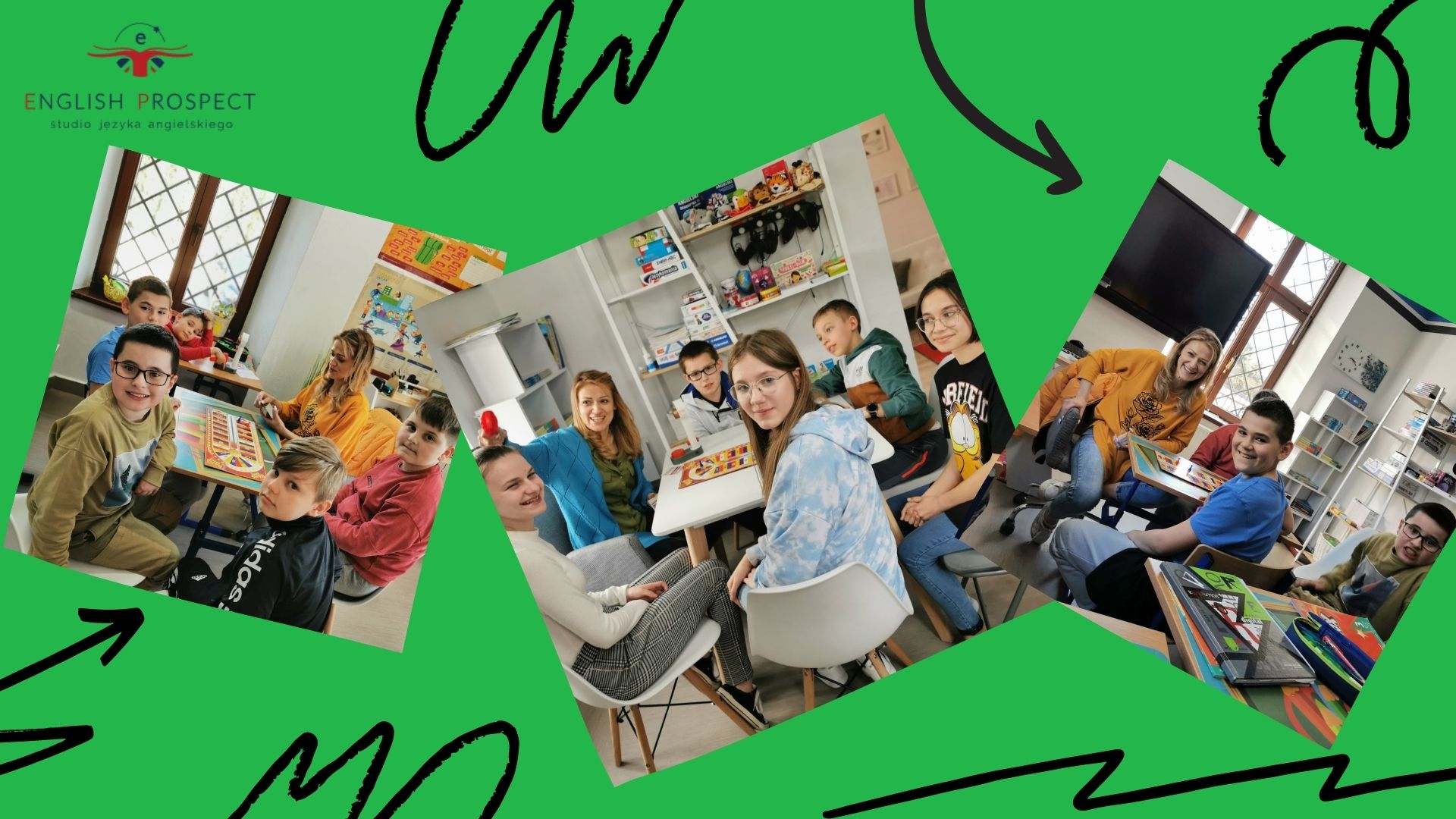 Tymczasem w English Prospect… zabawa trwa!😁🎬😆