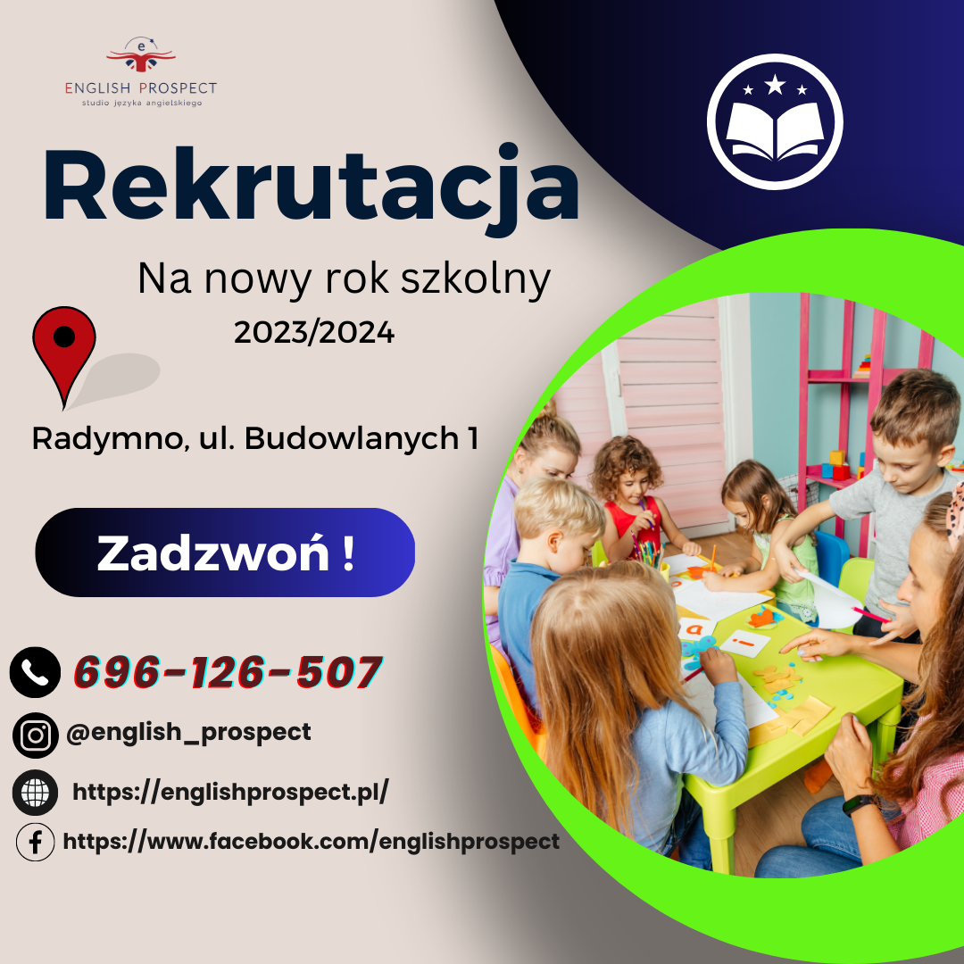 ‼️REKRUTACJA NA ROK SZKOLNY  2️⃣0️⃣2️⃣3️⃣/ 2️⃣0️⃣2️⃣4️⃣ ROZPOCZĘTA‼️