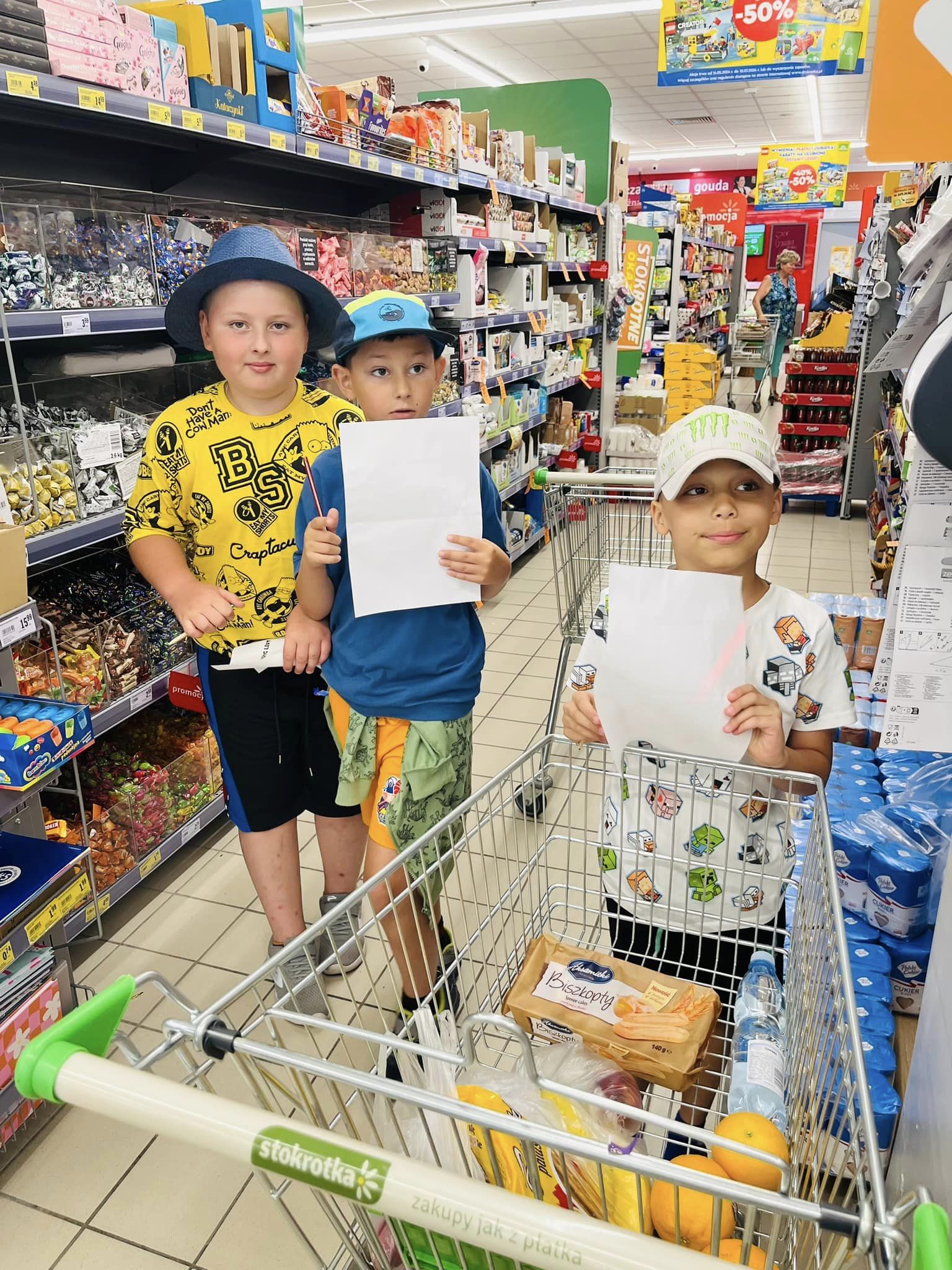 Nauka Języka Angielskiego w sklepie.