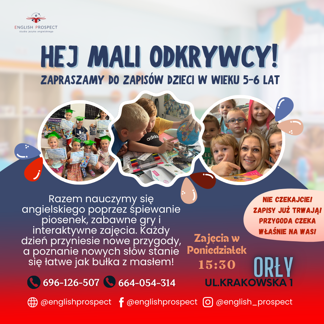 Hej, mali poszukiwacze przygód!