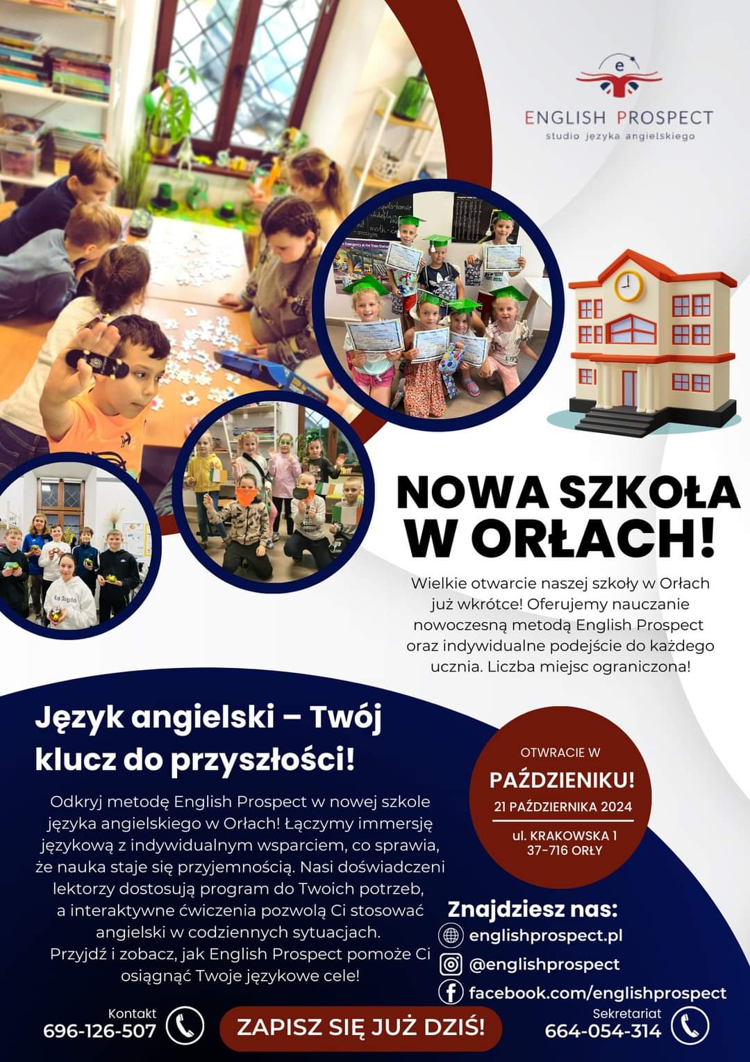 Otwarcie nowej szkoły w Orłach już 21. października!